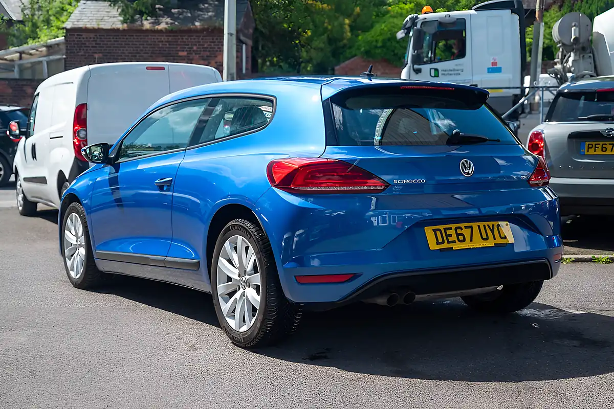 Used 2017 Volkswagen Scirocco Bluemotion Technology Rising Blue - Interior and Exterior details 6