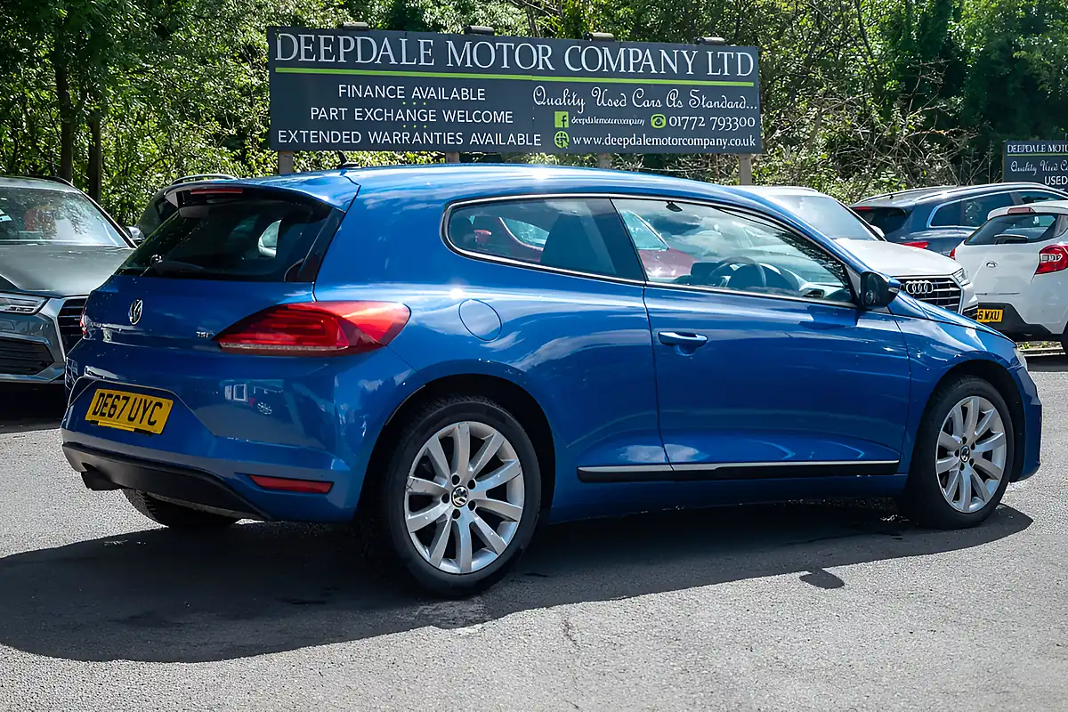 Used 2017 Volkswagen Scirocco Bluemotion Technology Rising Blue - Interior and Exterior details 8