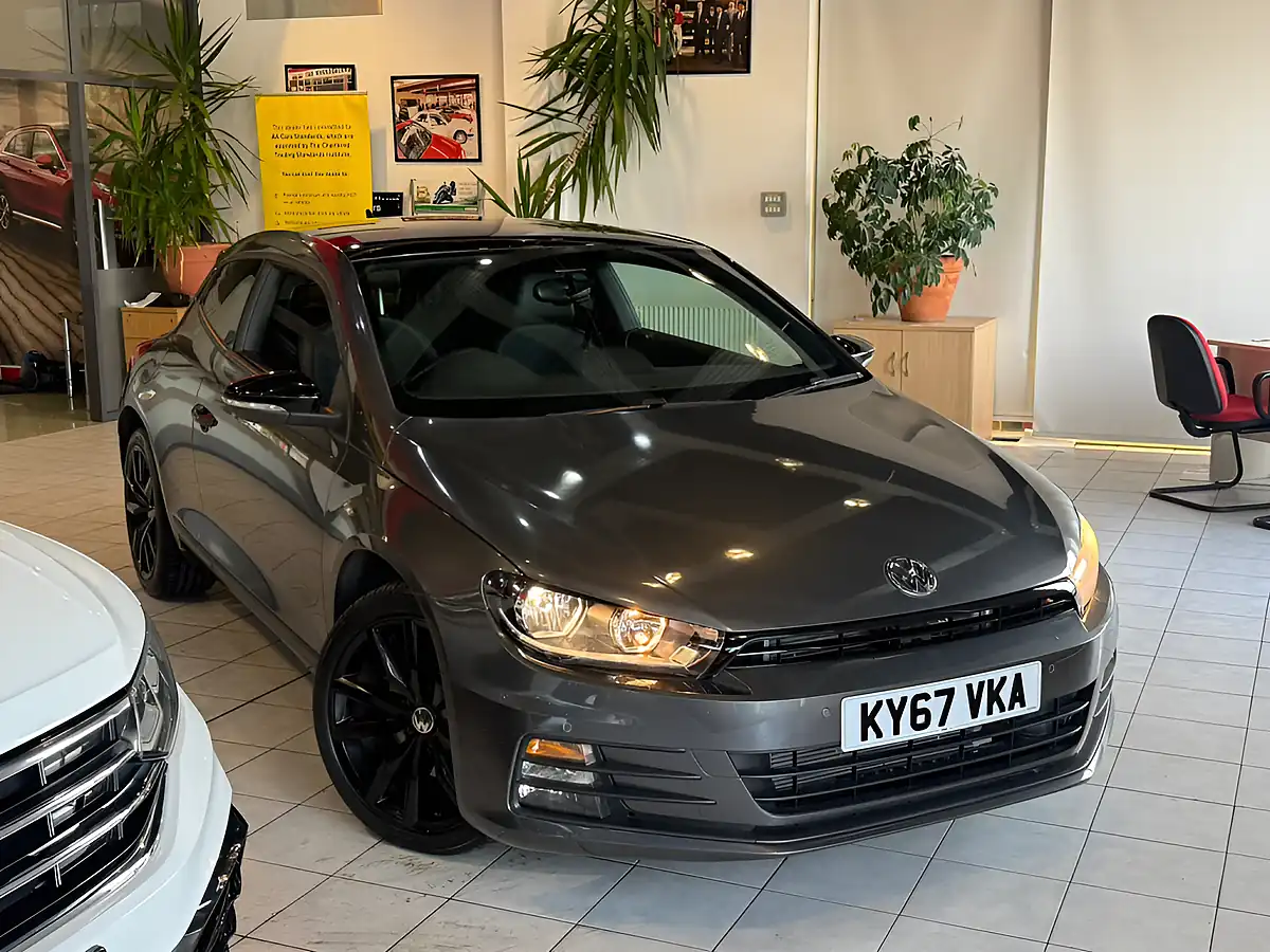Used 2017 Volkswagen Scirocco GT Black Edition Grey - Front View