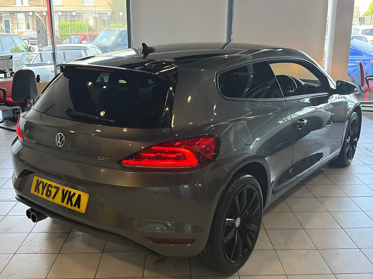 Used 2017 Volkswagen Scirocco GT Black Edition Grey - Interior and Exterior details 11