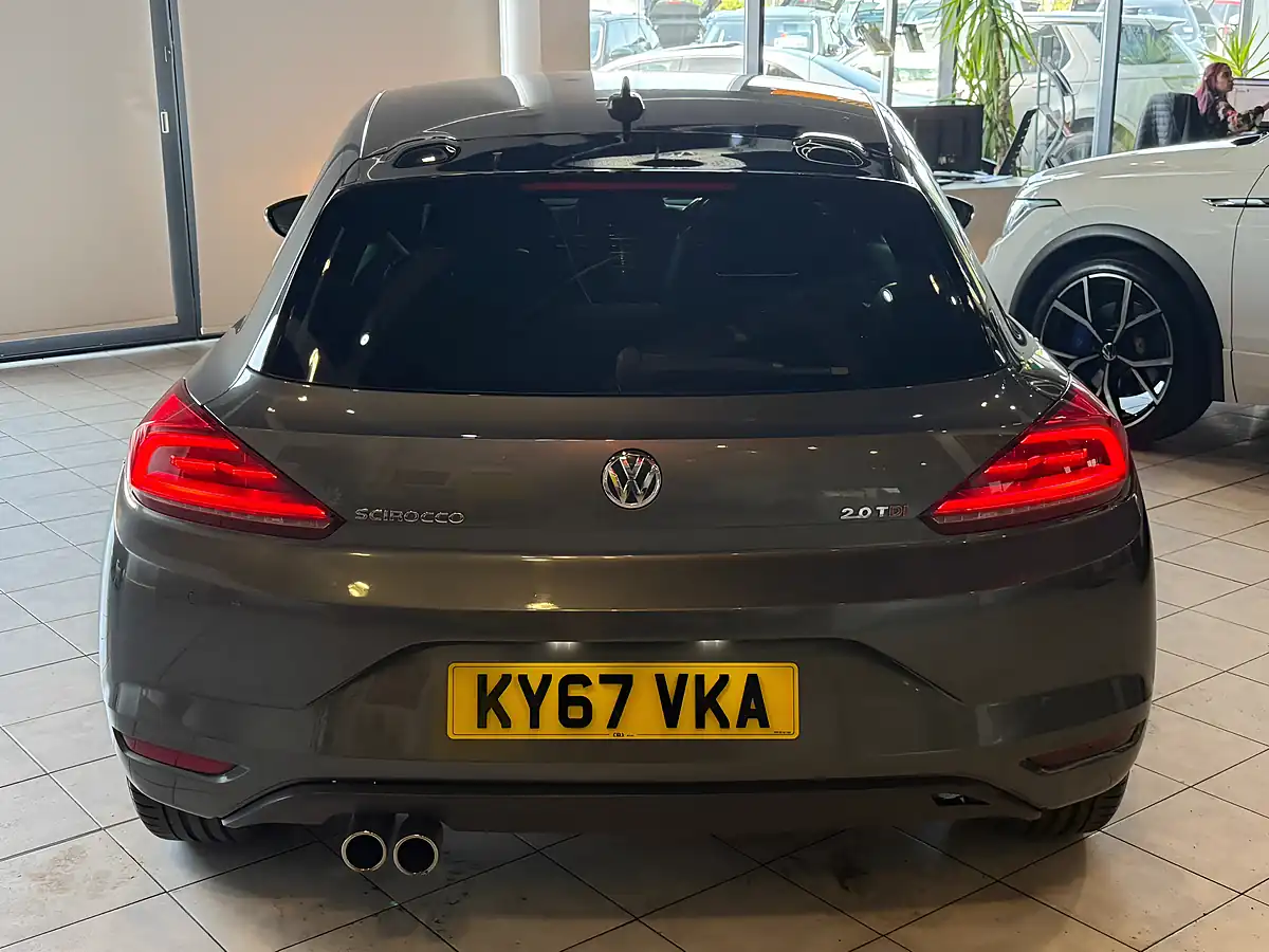 Used 2017 Volkswagen Scirocco GT Black Edition Grey - Interior and Exterior details 8
