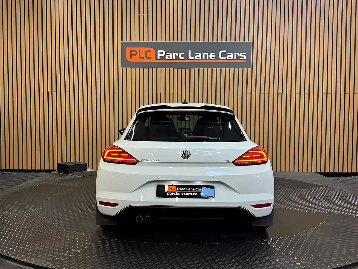 Used 2017 Volkswagen Scirocco GT White - Interior and Exterior details 4