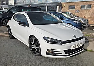 Used 2017 Volkswagen Scirocco R-Line Black Edition White - Interior and Exterior details 2
