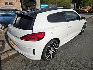 Used 2017 Volkswagen Scirocco R-Line Black Edition White - Interior and Exterior details 4