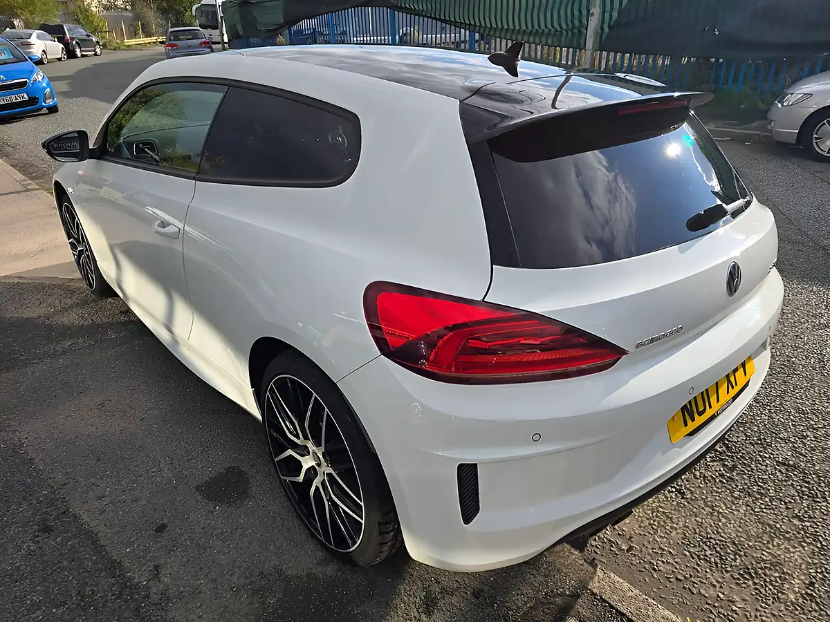 Used 2017 Volkswagen Scirocco R-Line Black Edition White - Interior and Exterior details 7