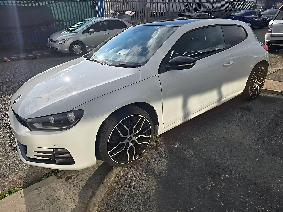 Used 2017 Volkswagen Scirocco R-Line Black Edition White - Interior and Exterior details 8