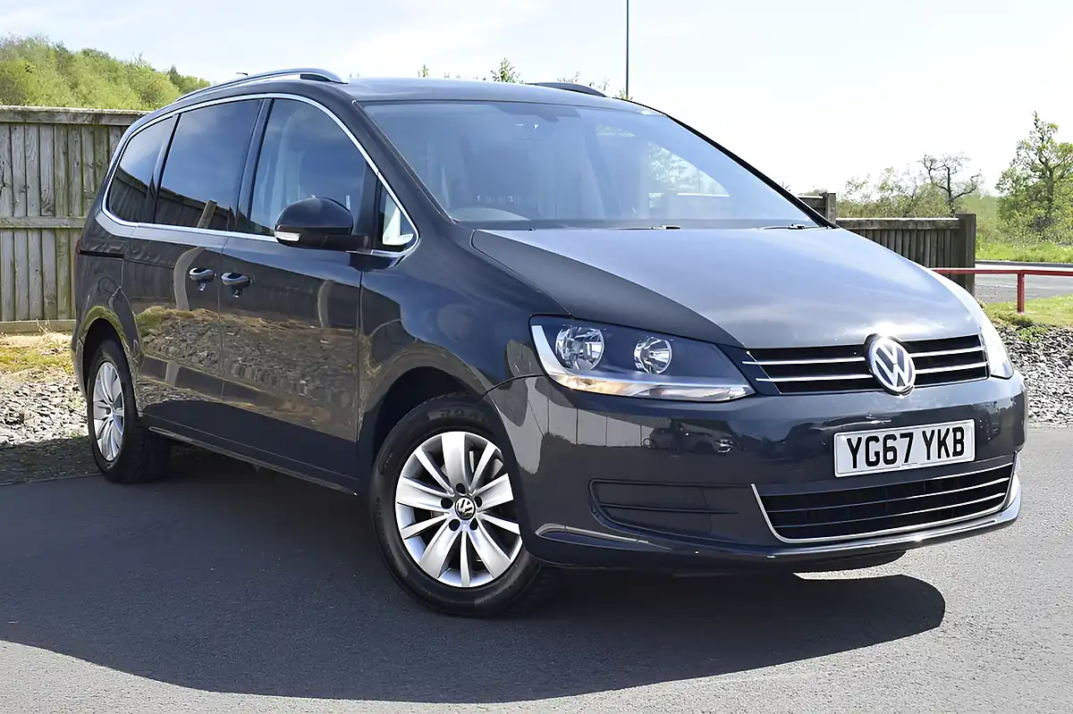 Used 2017 Volkswagen Sharan Se Nav Grey - Front View