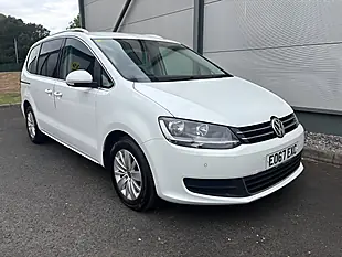 Used 2017 Volkswagen Sharan Se White - Interior and Exterior details 3