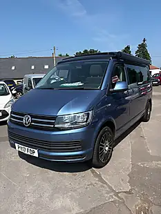Used 2017 Volkswagen T6.1 Campervan Bluemotion Tech Se Minibus Double Cab Blue - Interior and Exterior details 3