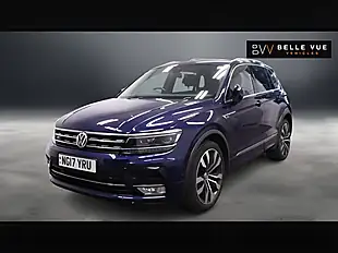 Used 2017 Volkswagen Tiguan R-Line Blue - Interior and Exterior details 8