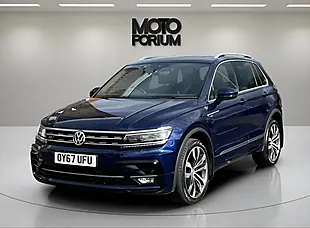 Used 2017 Volkswagen Tiguan R-Line Blue - Interior and Exterior details 10