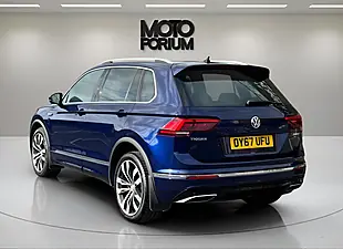Used 2017 Volkswagen Tiguan R-Line Blue - Interior and Exterior details 11