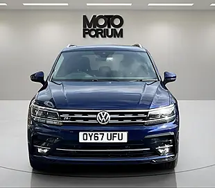 Used 2017 Volkswagen Tiguan R-Line Blue - Interior and Exterior details 4