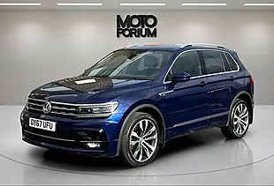 Used 2017 Volkswagen Tiguan R-Line Blue - Interior and Exterior details 5