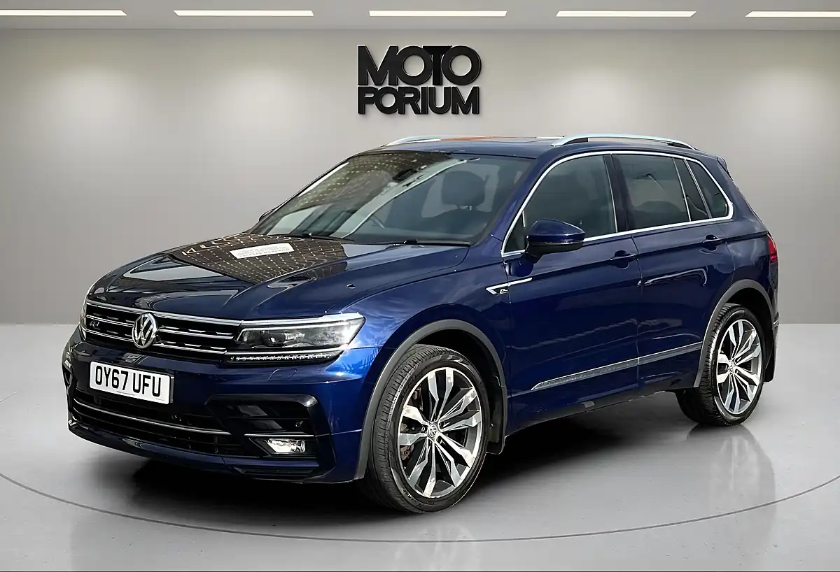 Used 2017 Volkswagen Tiguan R-Line Blue - Interior and Exterior details 5
