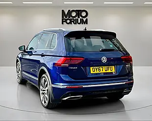 Used 2017 Volkswagen Tiguan R-Line Blue - Interior and Exterior details 6