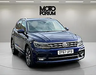 Used 2017 Volkswagen Tiguan R-Line Blue - Interior and Exterior details 7