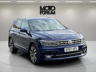 Used 2017 Volkswagen Tiguan R-Line Blue - Interior and Exterior details 8