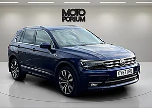 Used 2017 Volkswagen Tiguan R-Line Blue - Interior and Exterior details 9