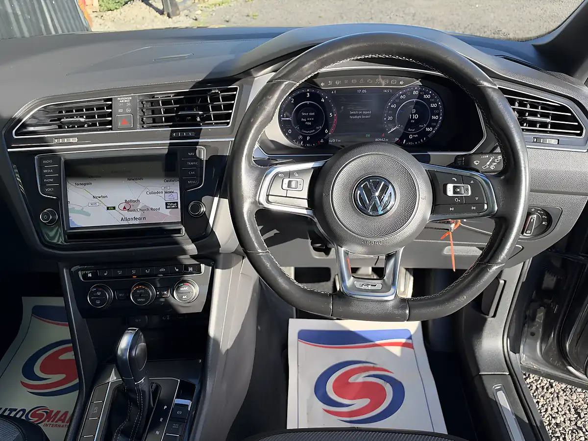 Used 2017 Volkswagen Tiguan R-Line Grey - Interior and Exterior details 13