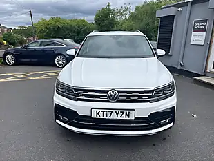 Used 2017 Volkswagen Tiguan R-Line Pure White - Interior and Exterior details 2