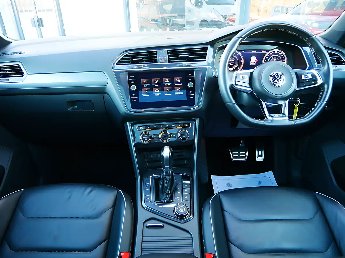 Used 2017 Volkswagen Tiguan R-Line Pure White - Interior and Exterior details 15