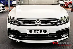 Used 2017 Volkswagen Tiguan R-Line White - Interior and Exterior details 11