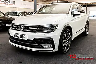 Used 2017 Volkswagen Tiguan R-Line White - Interior and Exterior details 15