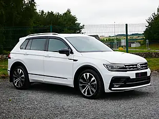 Used 2017 Volkswagen Tiguan R-Line White - Interior and Exterior details 2