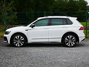 Used 2017 Volkswagen Tiguan R-Line White - Interior and Exterior details 6