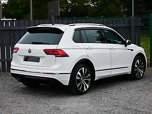 Used 2017 Volkswagen Tiguan R-Line White - Interior and Exterior details 9