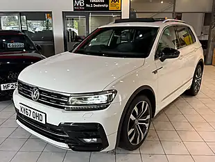 Used 2017 Volkswagen Tiguan R-Line White - Interior and Exterior details 6