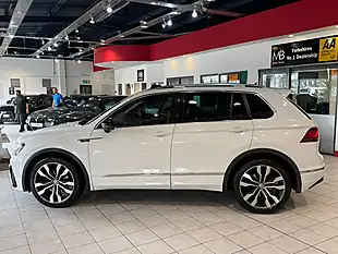 Used 2017 Volkswagen Tiguan R-Line White - Interior and Exterior details 8