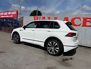 Used 2017 Volkswagen Tiguan R-Line White - Interior and Exterior details 16