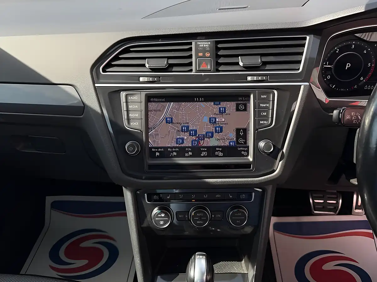 Used 2017 Volkswagen Tiguan R-Line White - Interior and Exterior details 19