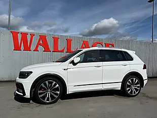 Used 2017 Volkswagen Tiguan R-Line White - Interior and Exterior details 4