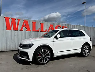 Used 2017 Volkswagen Tiguan R-Line White - Interior and Exterior details 6