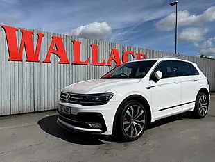 Used 2017 Volkswagen Tiguan R-Line White - Interior and Exterior details 8