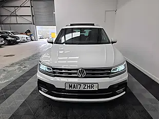 Used 2017 Volkswagen Tiguan R-Line White - Interior and Exterior details 2