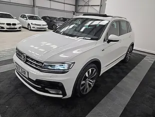 Used 2017 Volkswagen Tiguan R-Line White - Interior and Exterior details 3