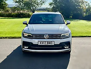 Used 2017 Volkswagen Tiguan R-Line White - Interior and Exterior details 2