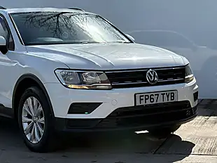 Used 2017 Volkswagen Tiguan S Pure White - Interior and Exterior details 5