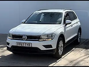 Used 2017 Volkswagen Tiguan S Pure White - Interior and Exterior details 8
