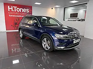 Used 2017 Volkswagen Tiguan Sel Blue - Interior and Exterior details 2