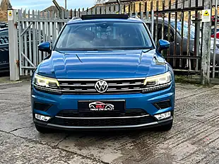 Used 2017 Volkswagen Tiguan Sel Blue - Interior and Exterior details 10