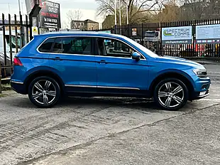 Used 2017 Volkswagen Tiguan Sel Blue - Interior and Exterior details 14