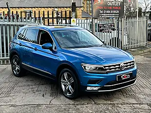 Used 2017 Volkswagen Tiguan Sel Blue - Interior and Exterior details 6