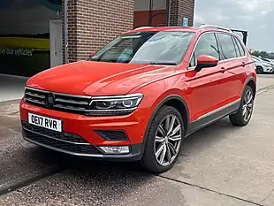 Used 2017 Volkswagen Tiguan Sel Orange - Interior and Exterior details 3