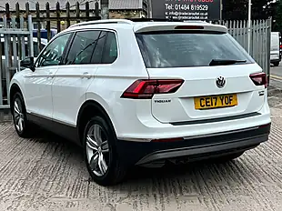 Used 2017 Volkswagen Tiguan Sel White - Interior and Exterior details 11