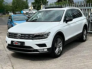 Used 2017 Volkswagen Tiguan Sel White - Interior and Exterior details 4